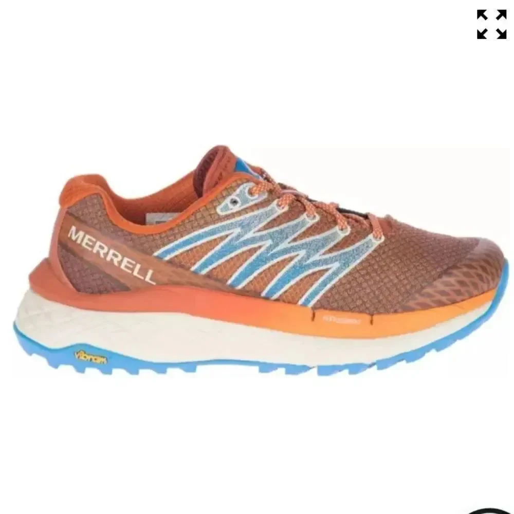 Merrell Rubato women's 6.5 bright orange athletic sneakers Burnished
